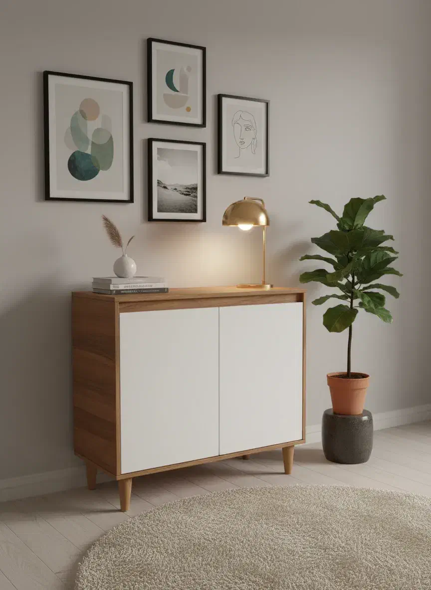 جاکفشی کنسولی مدرن مدل آون|جاکفشی، کمد، دراور|کرمان, |دیوار