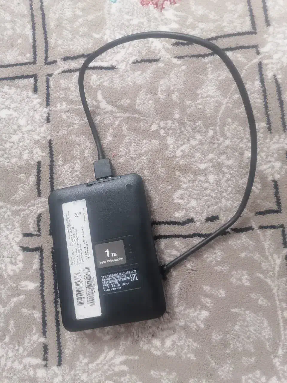 هارد اکسترنال وسترن دیجیتال 1 ترا|قطعات و لوازم جانبی رایانه|اسفراین, |دیوار