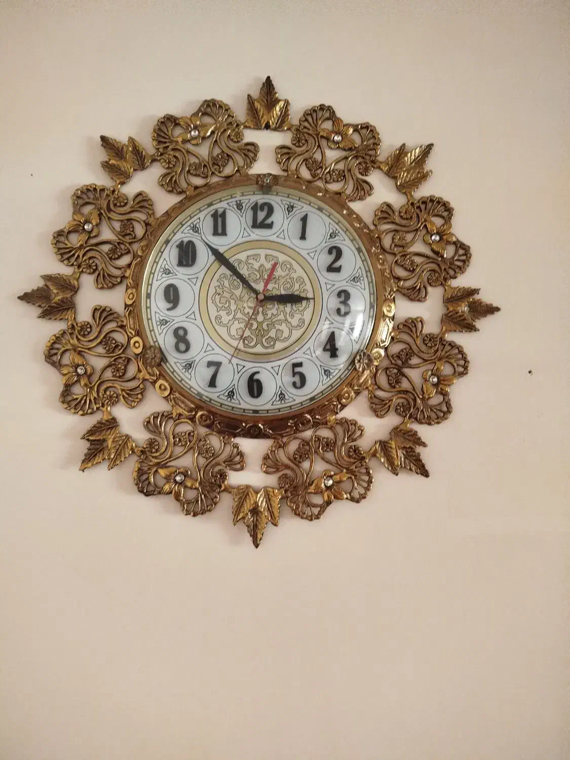 ساعت دیواری برنج سالم نو|ساعت دیواری و تزئینی|تهران, اتابک|دیوار