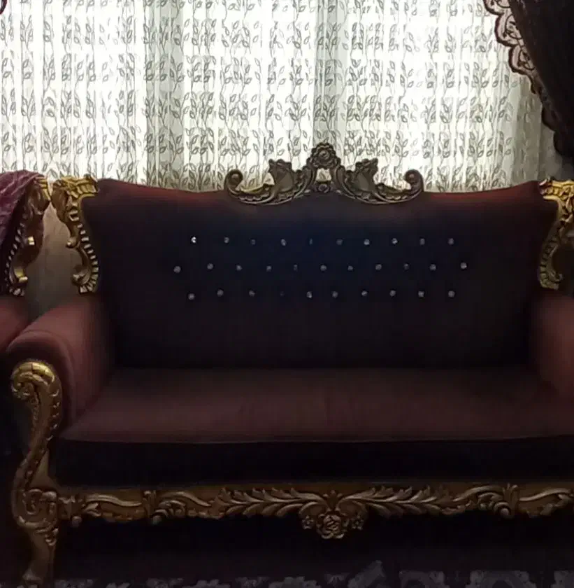 مبل هفت نفره|مبلمان خانگی و میز عسلی|کنگاور, |دیوار