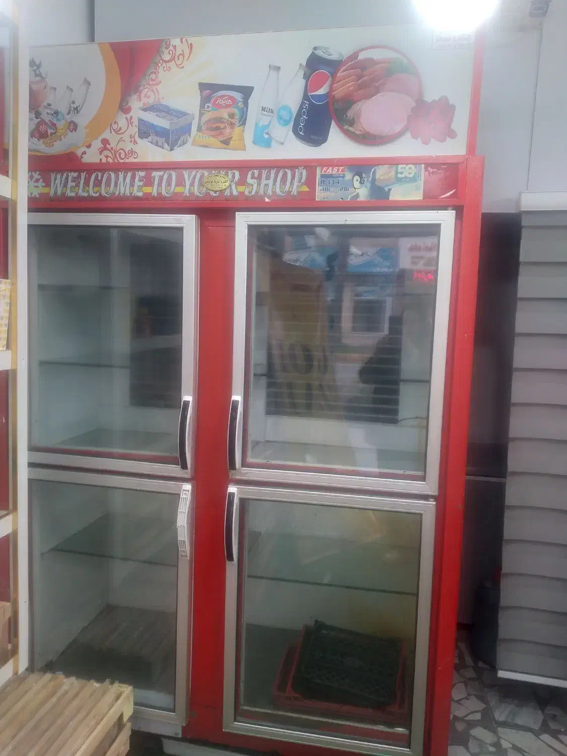 یخچال ۴ در|فروشگاه و مغازه|نور, |دیوار