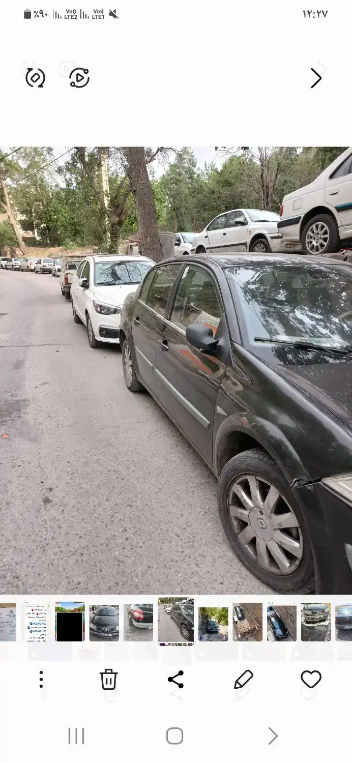 مگان ۲۰۰۰ اتومات مدل ۲۰۰۶|خودرو سواری و وانت|مشهد, هنرور|دیوار