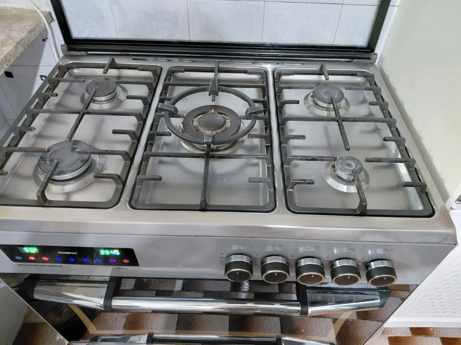 گازتمام استیل رومگا|اجاق گاز و لوازم برقی پخت‌وپز|مشهد, نظام دوست|دیوار