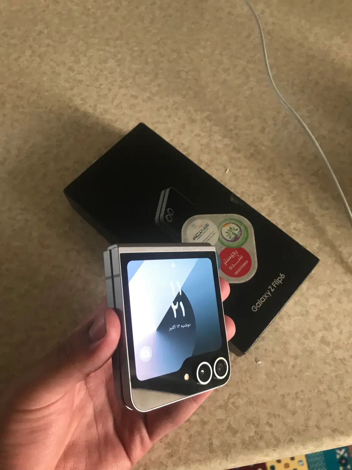 سامسونگ Galexy Z flip6 filip درحدنو فروش معاوضه|موبایل|تهران, قلهک|دیوار