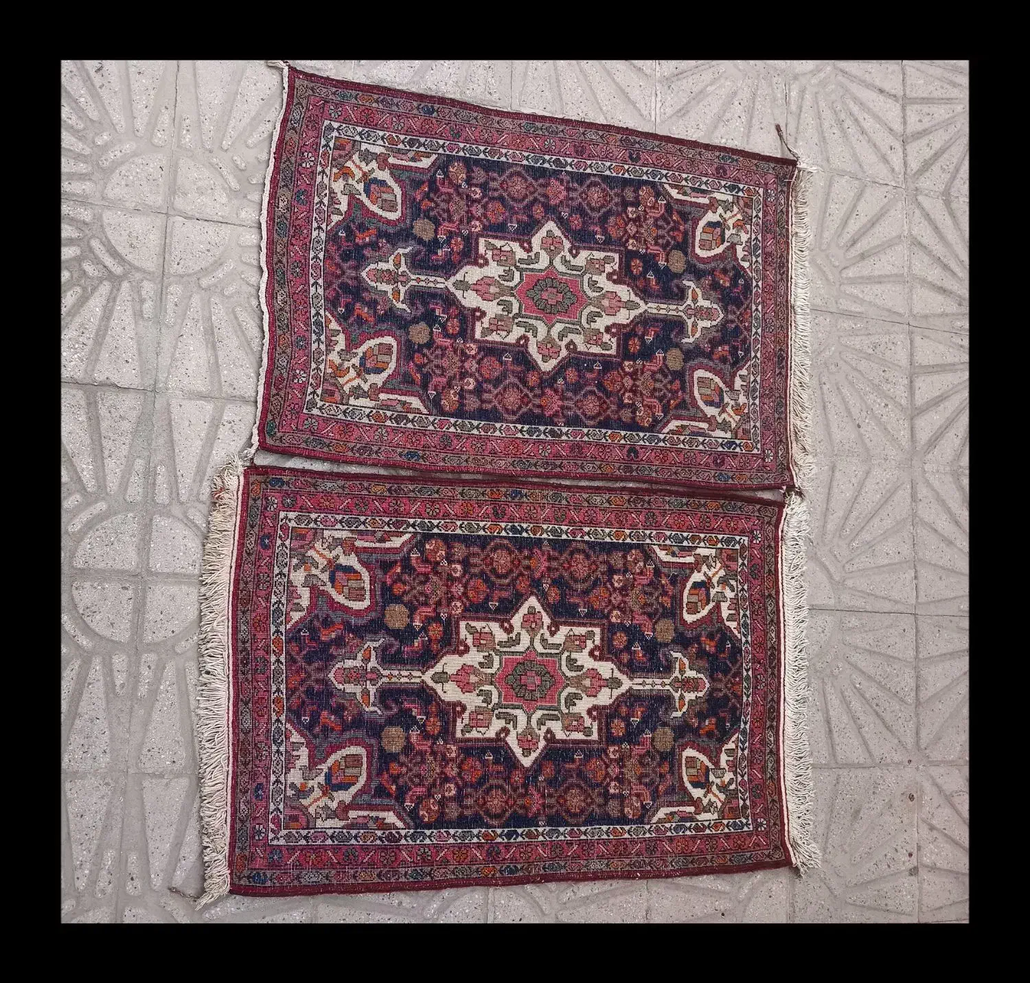 فرش  دستباف قدیمی|فرش|سنندج, |دیوار