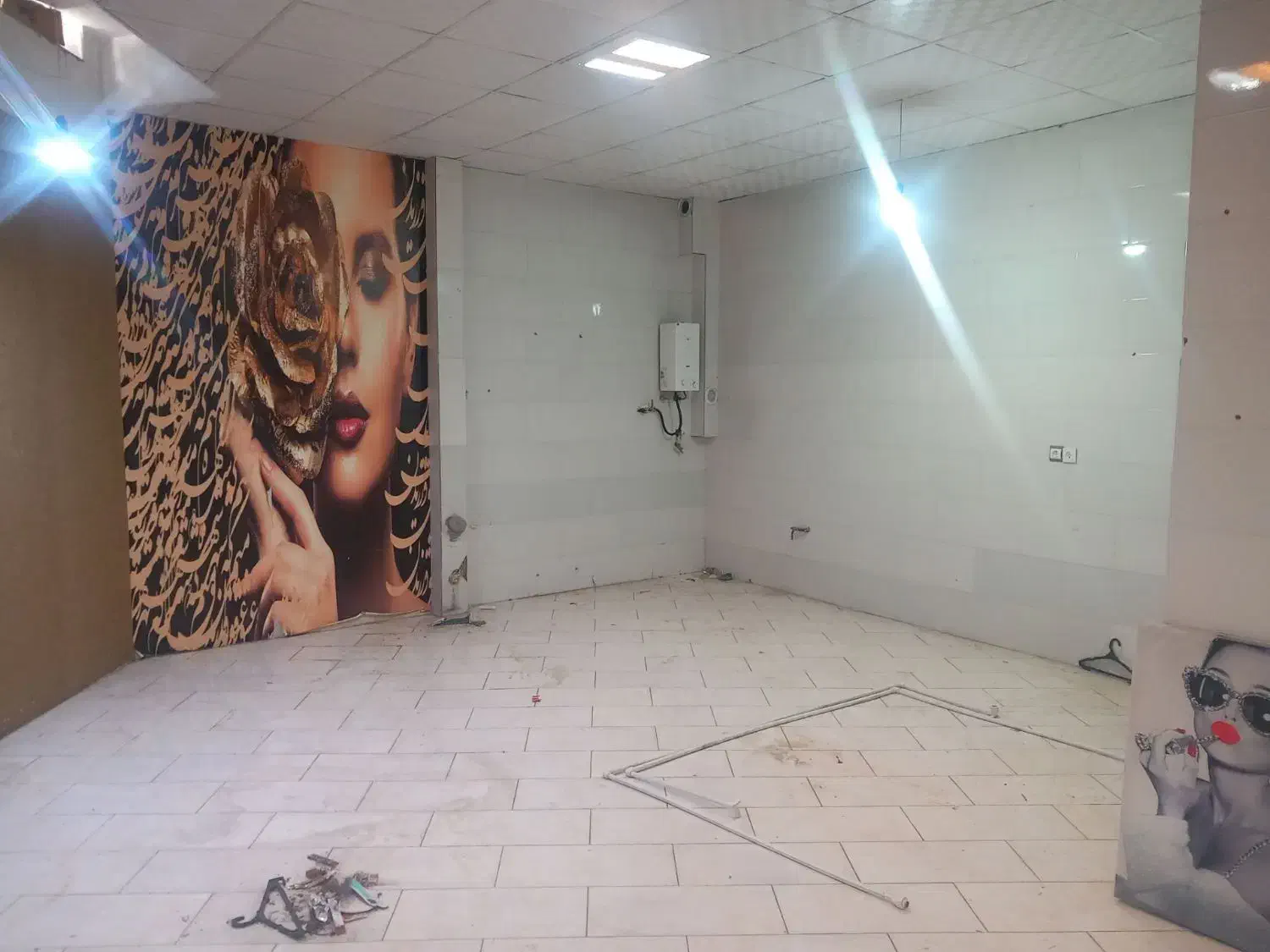 زیرزمین تجاری مناسب سالن زیبایی بلوار بعثت|اجارهٔ مغازه و غرفه|نیشابور, مدرس|دیوار