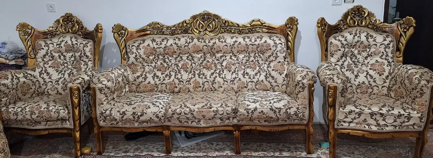 مبلمان سلطنتی|مبلمان خانگی و میز عسلی|سنندج, |دیوار