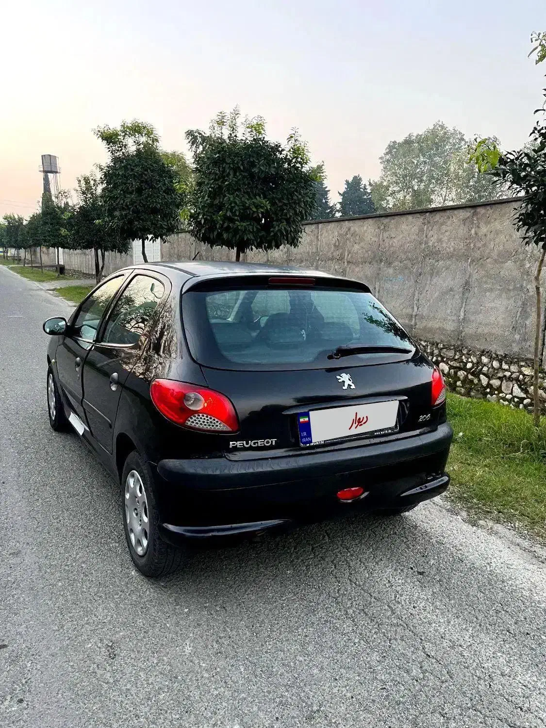 206 تیپ5 تمیز و سالم مدل۹۰|خودرو سواری و وانت|نوشهر, |دیوار