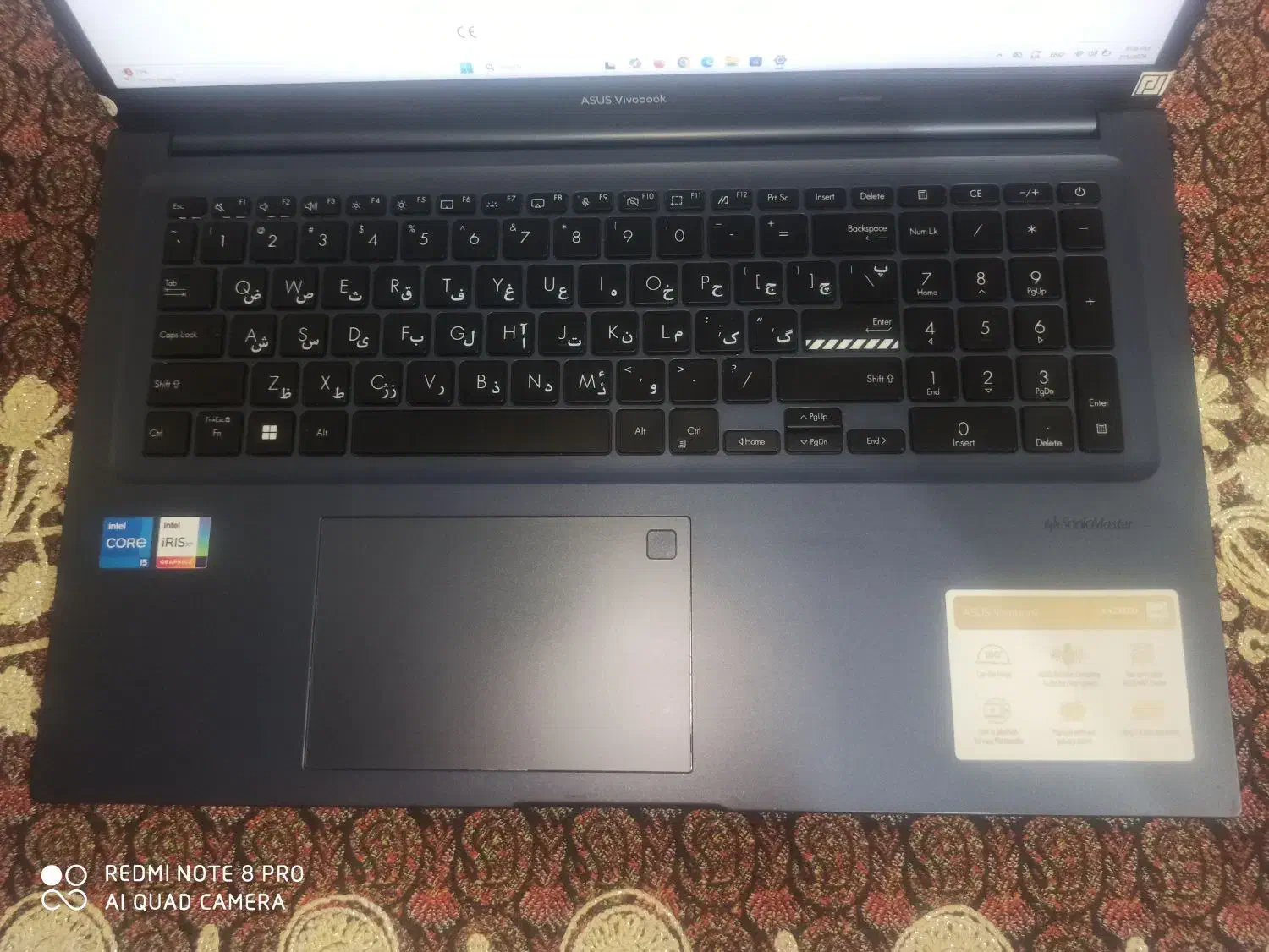 لپتاب ASUS Vivobook K1703ZA|رایانه همراه|مشهد, ابوذر|دیوار