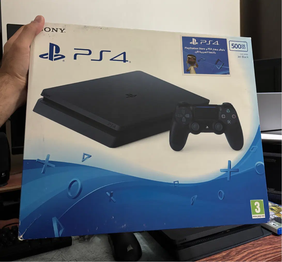 PS4 slim مشابه آکبند واقعی|کنسول، بازی ویدئویی و آنلاین|تهران, تهرانپارس غربی|دیوار
