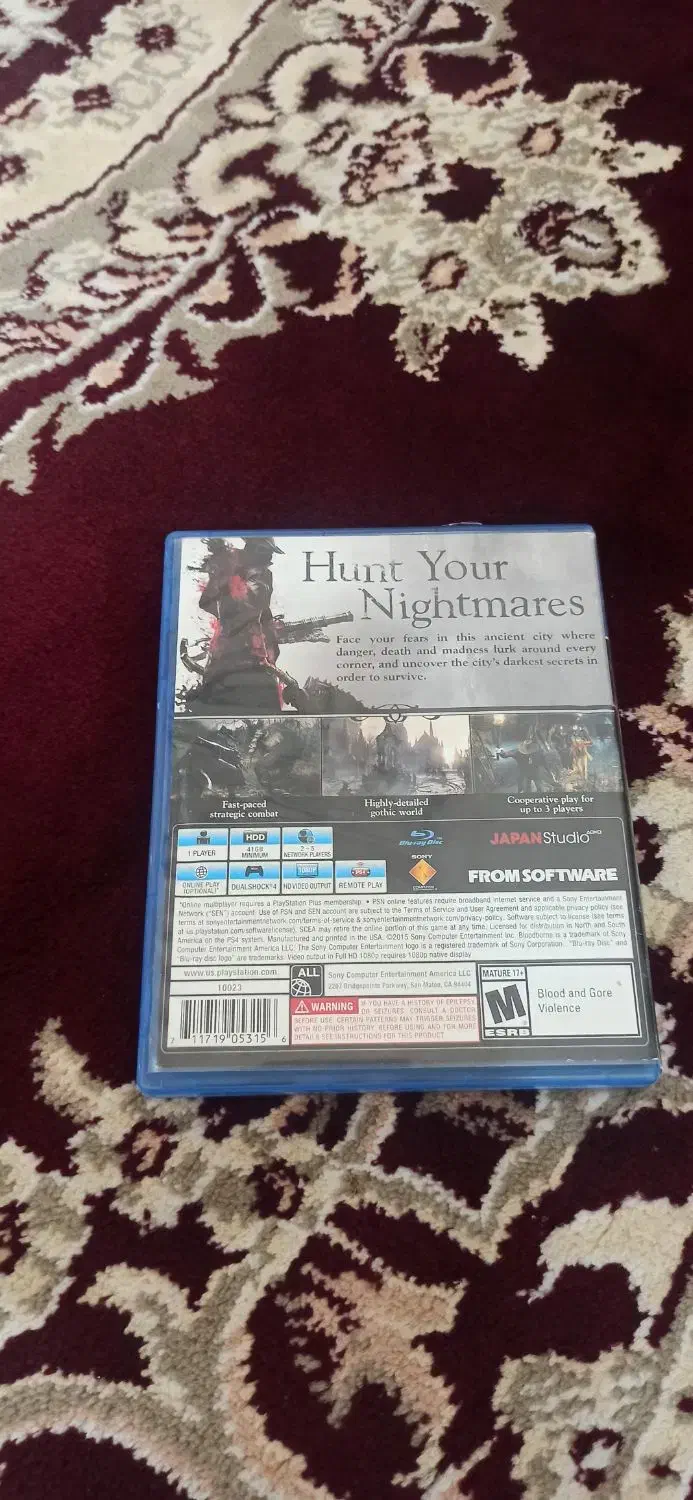 بازی بلادبورن ps4|کنسول، بازی ویدئویی و آنلاین|نسیم‌شهر, |دیوار