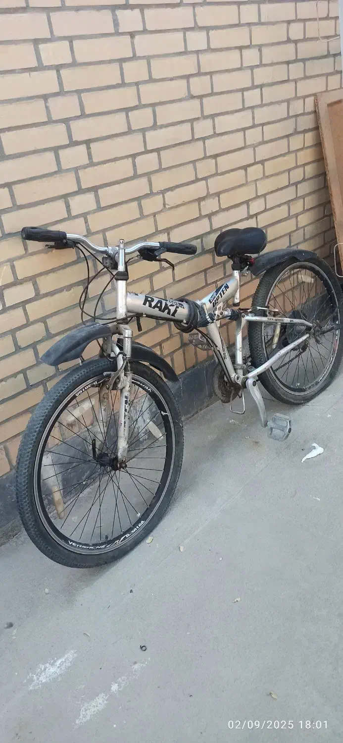 دوچرخه دنده ای تاشو سایز۲۶|دوچرخه، اسکیت، اسکوتر|امیدیه, |دیوار