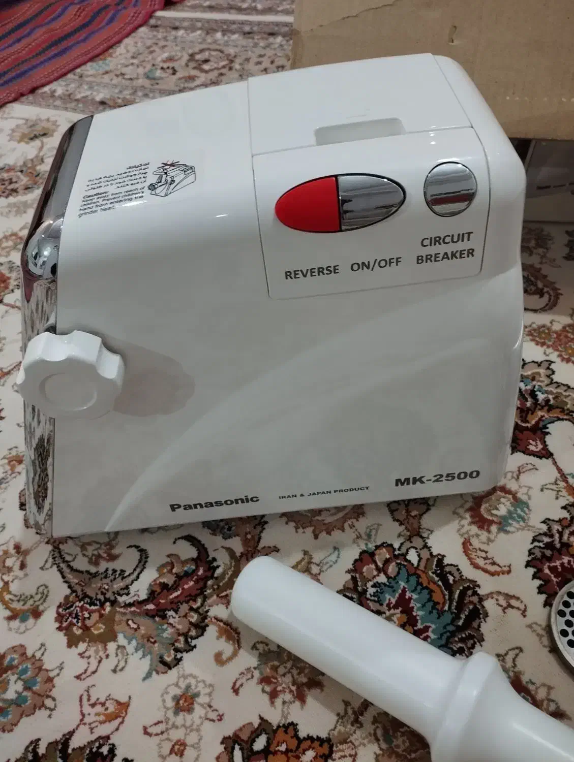 چرخ گوشت پاناسو نیک2500،سالم ونو برای جهازیه بوده|سایر لوازم برقی|شهریار, شهرک وائین|دیوار