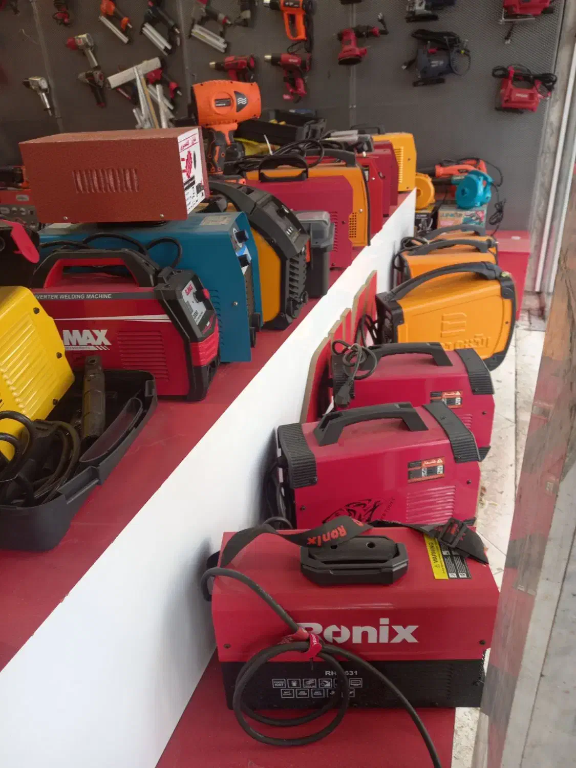 دستگاه جوش ۱۸۰ آمپر اینتی مکس+لوازم کامل|ابزارآلات|مشهد, طلاب|دیوار