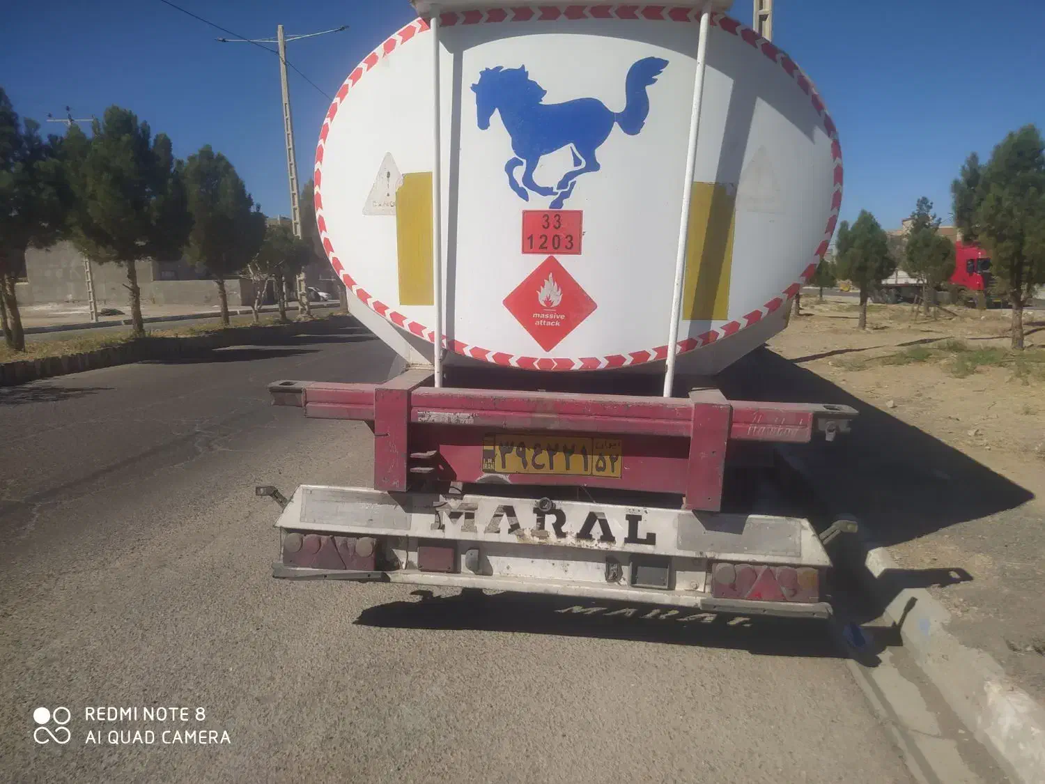 تیغه مارال|خودرو سنگین|درمیان, |دیوار