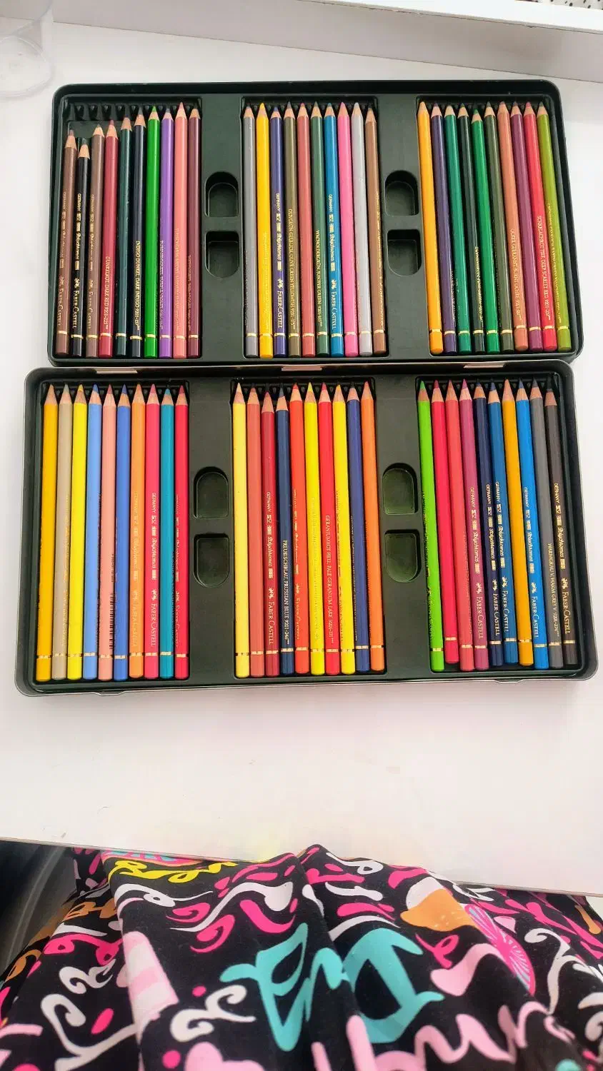 مداد رنگی فابرکاستل پلی کروم ۶۰رنگ فلزی|لوازم التحریر|حمیدیا, |دیوار