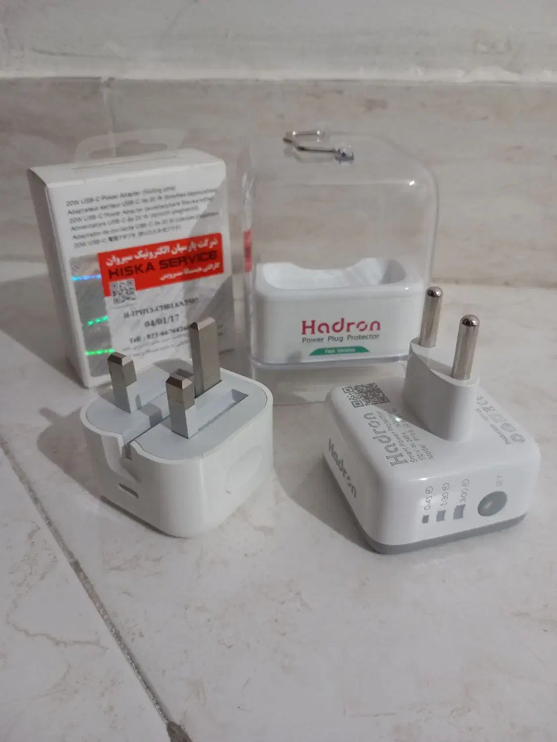 شارژر کله و تبدیل تایمر دار پک اصل ایفون نو|لوازم جانبی موبایل و تبلت|تبریز, |دیوار