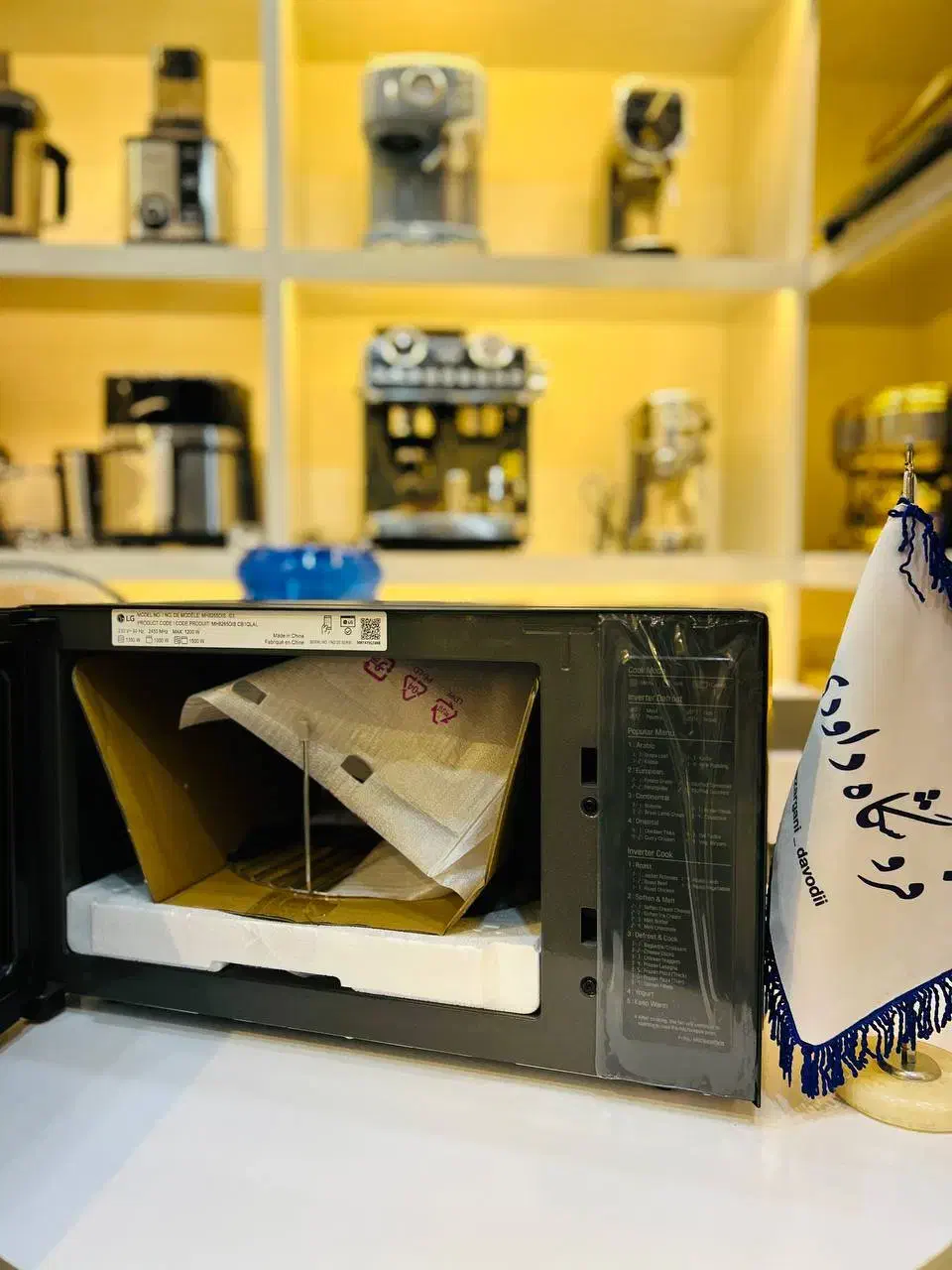شاهکار آشپزخانه شمامایکروویو LG (اصالت و قدرت کره)|اجاق گاز و لوازم برقی پختوپز|تربتحیدریه, کوه سنگی|دیوار