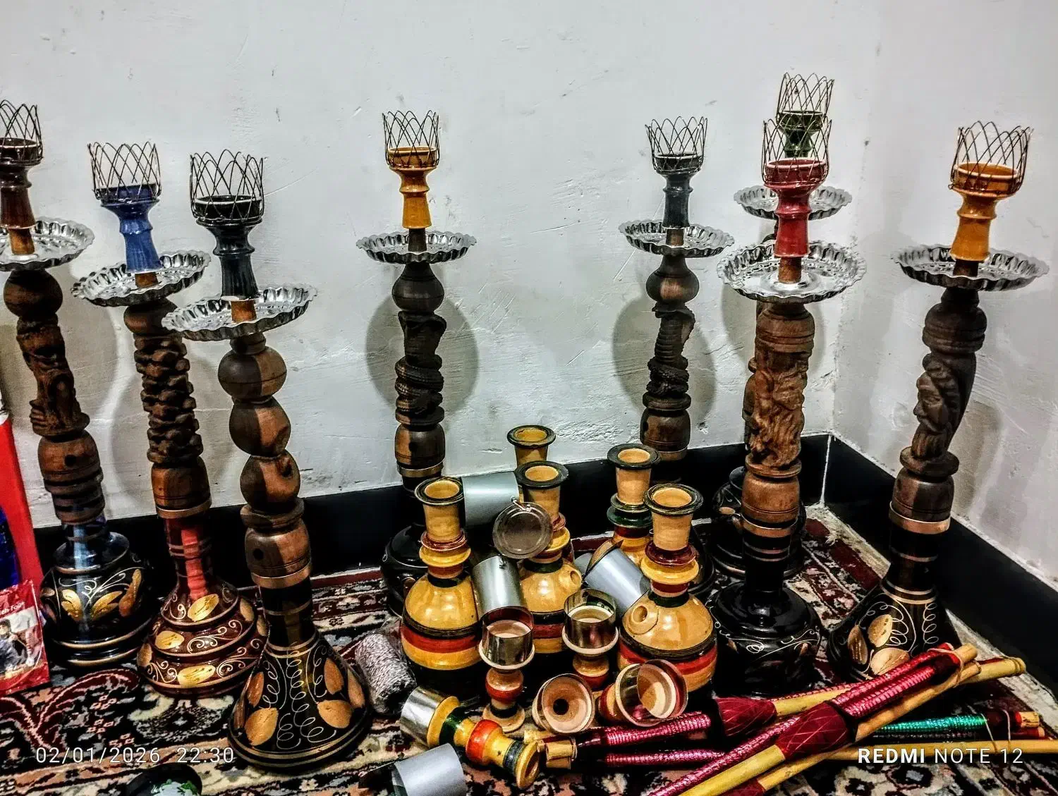 قلیون|صنایع دستی و سایر لوازم تزئینی|آبپخش, |دیوار