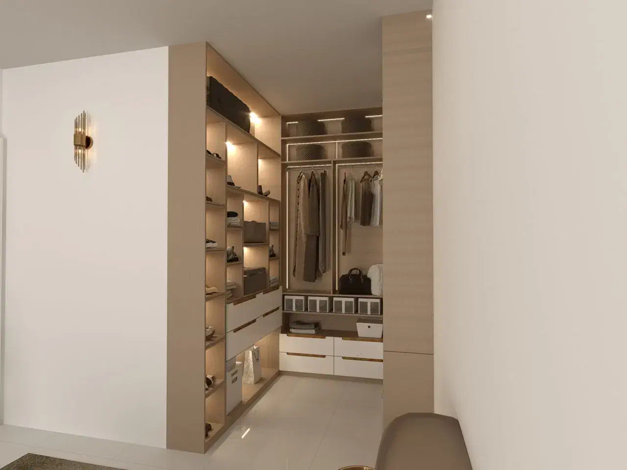 کابینت و کمد دیوار اقساط|جاکفشی، کمد، دراور|بم, |دیوار