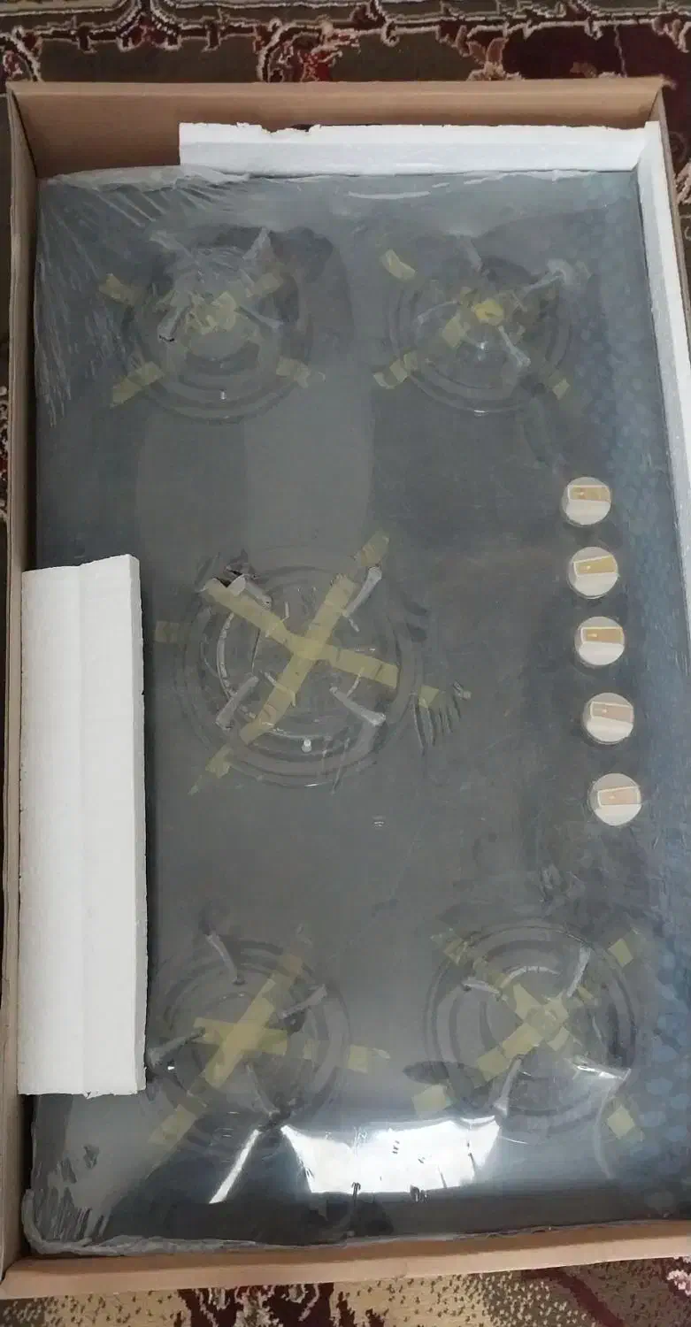 گاز صفحه ای ۵ شعله|اجاق گاز و لوازم برقی پخت‌وپز|دهدشت, |دیوار