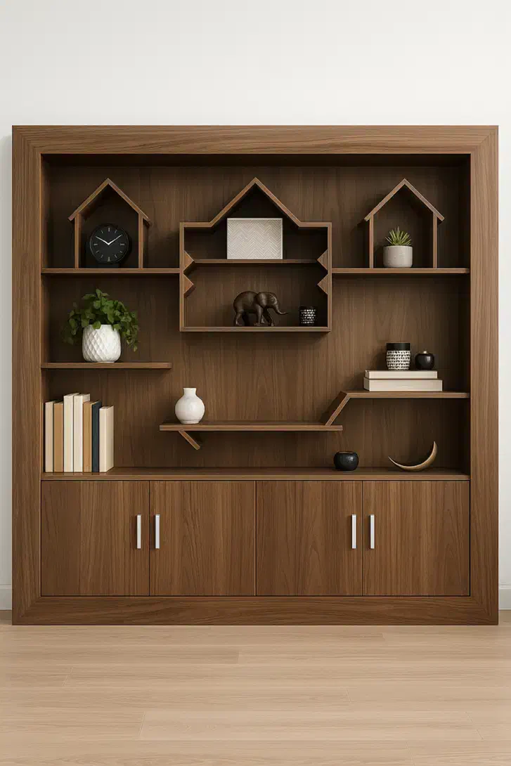 کمد دیواری دکوری بزرگ و حرفه‌ای MDF در حد نو|جاکفشی، کمد، دراور|بیرجند, |دیوار