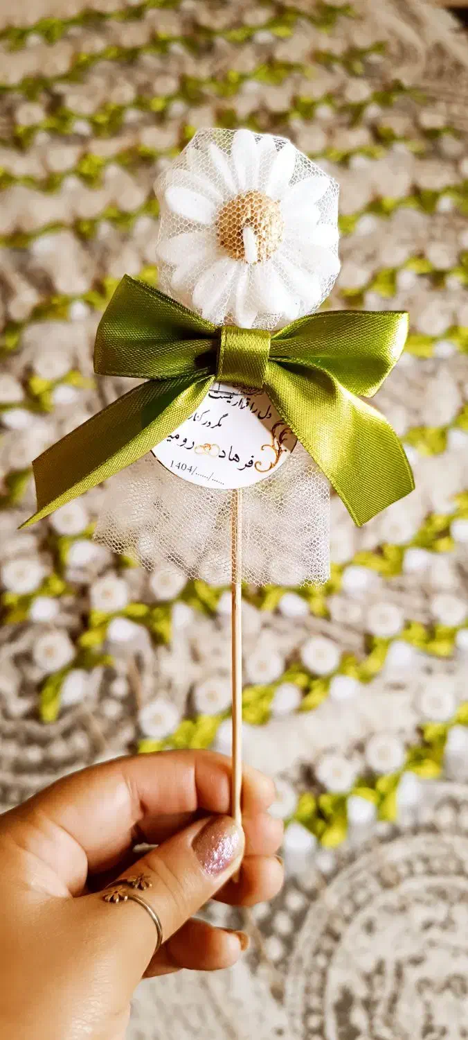 شمع گل بابونه|صنایع دستی و سایر لوازم تزئینی|قائن, |دیوار