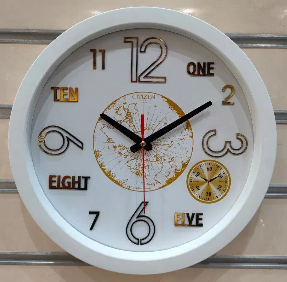 ساعت دیواری سیتیزن RS|ساعت دیواری و تزئینی|بندر انزلی, کارآموزی|دیوار