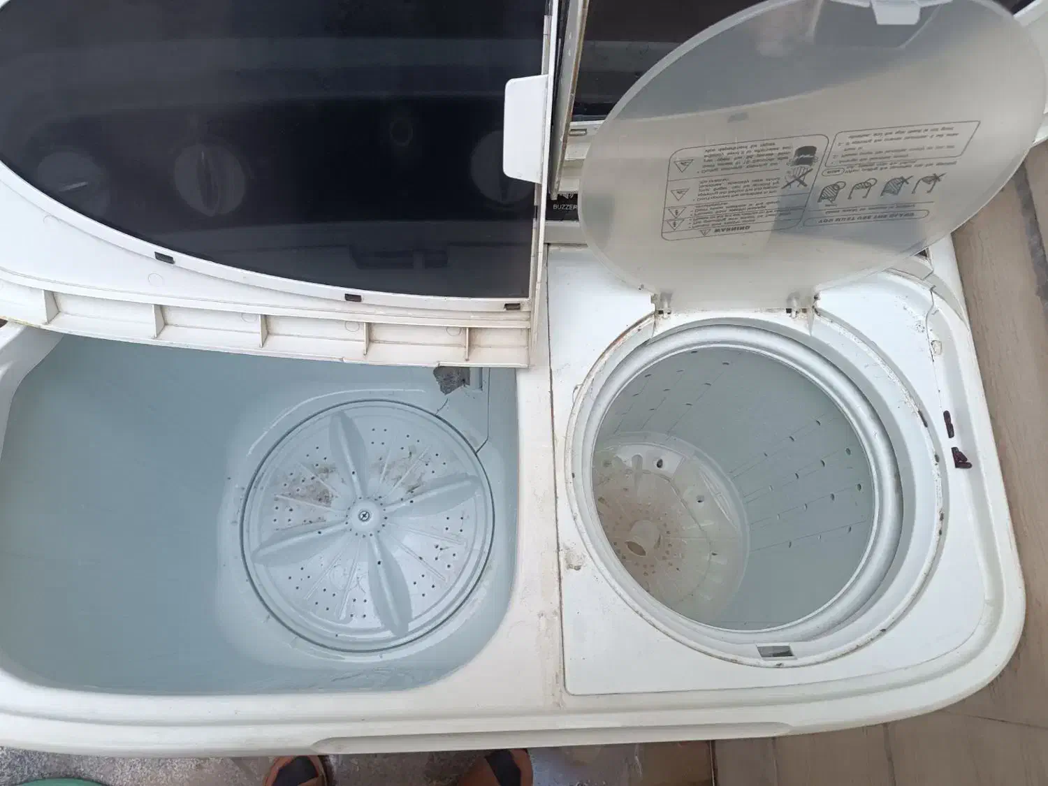 ماشین لباسشویی دو قلو اسنوا|ماشین لباسشویی و خشککن لباس|تایباد, |دیوار