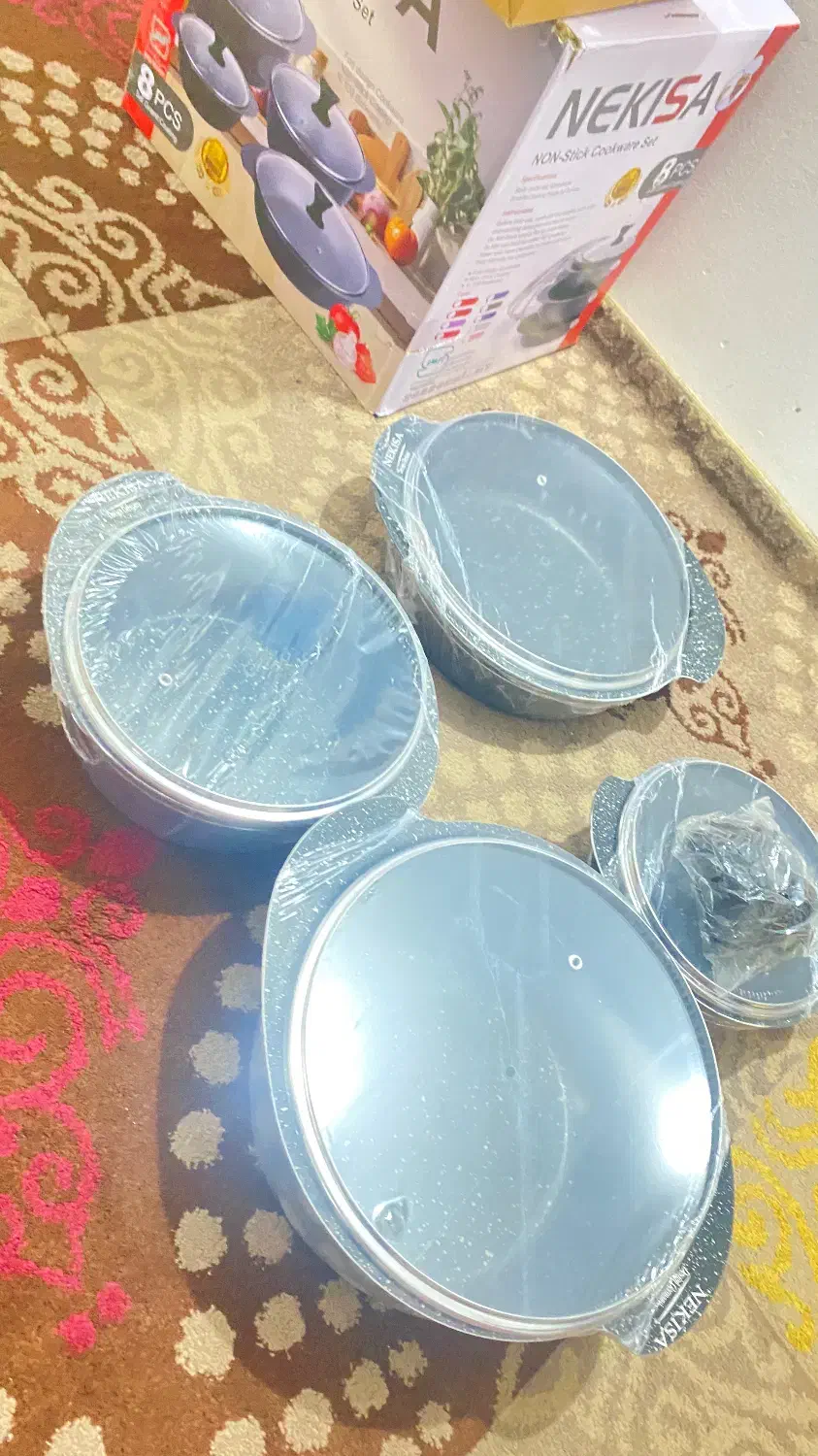 دیگ چدن نو نو کار نزده|ظروف پختوپز|گرگان, |دیوار