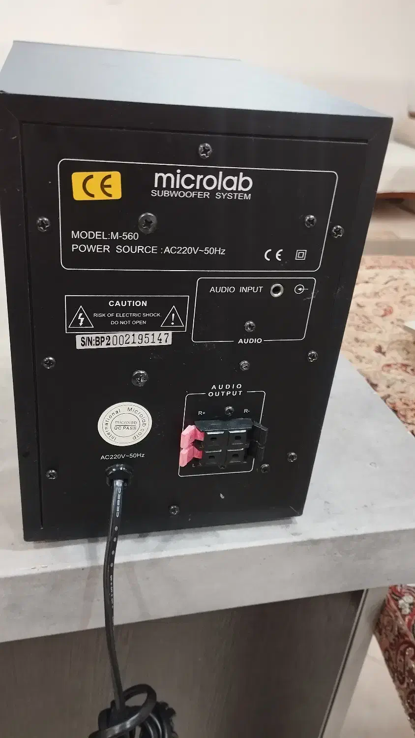 ساب وآمپلی فایر با اسپیکر|سیستم صوتی خانگی|تهران, پارک شهر|دیوار