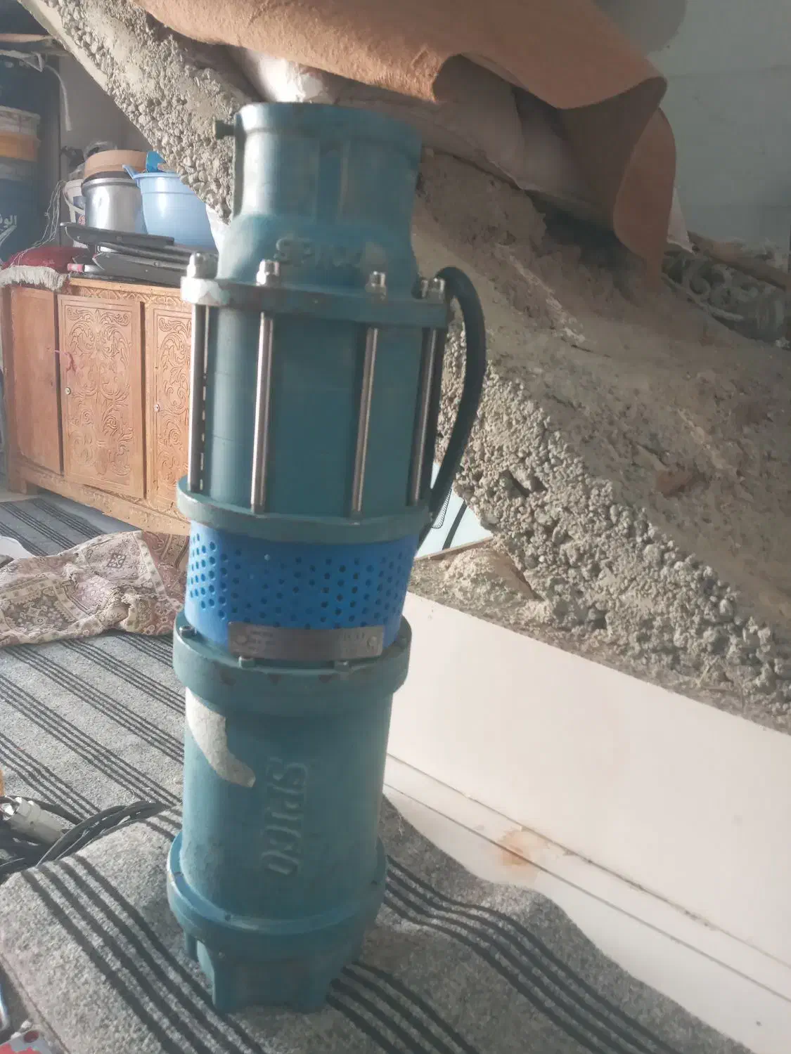 فروش پمپ شناور ۳ اینچ spk نو تک فاز|ابزارآلات|یاسوج, |دیوار