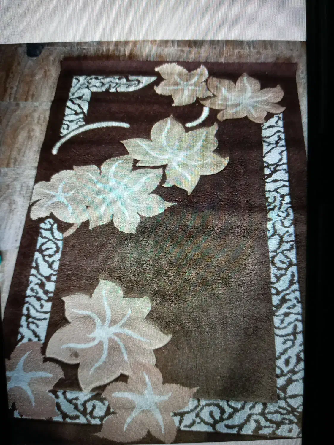 گلیم ۴ متری خوش نقشه|گلیم، جاجیم، گبه|رشت, فلسطین|دیوار