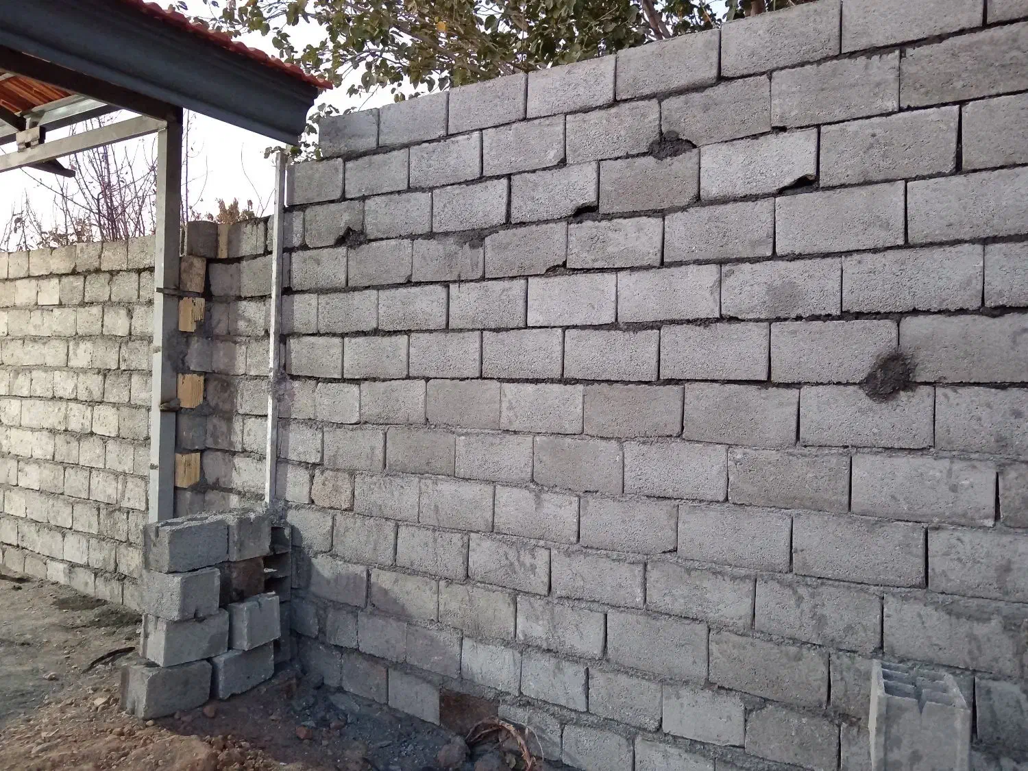 بلوک چینی سفال پلاستر آجر چینی|خدمات پیشه و مهارت|نجف‌آباد, باغ ملی|دیوار