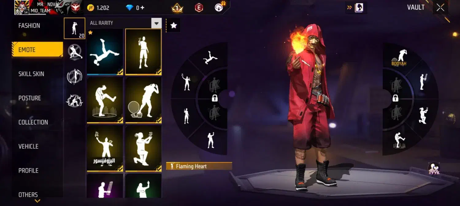 اکانت فری فایر شاخ شاخ ارزون دنس گل بروجردی|کنسول، بازی ویدئویی و آنلاین|بروجرد, |دیوار