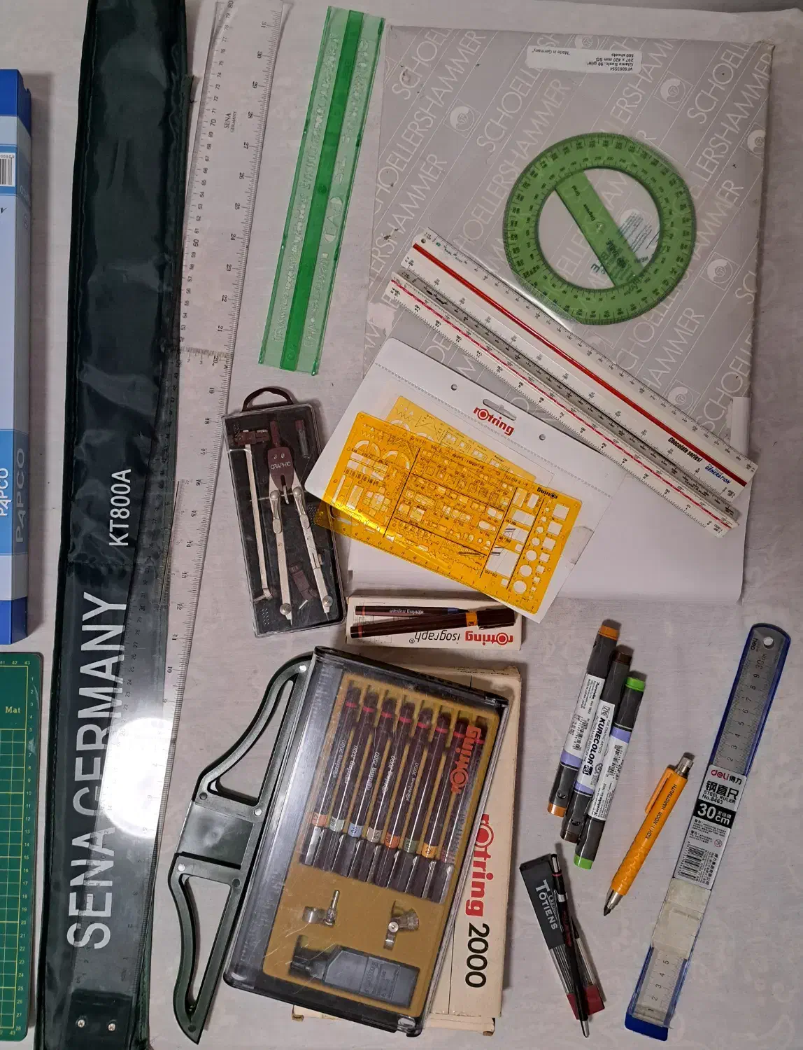 ابزار معماری*کاغذ کالک A3*راپید دائمی*کیف آرشیو|لوازم التحریر|رشت, نظری|دیوار