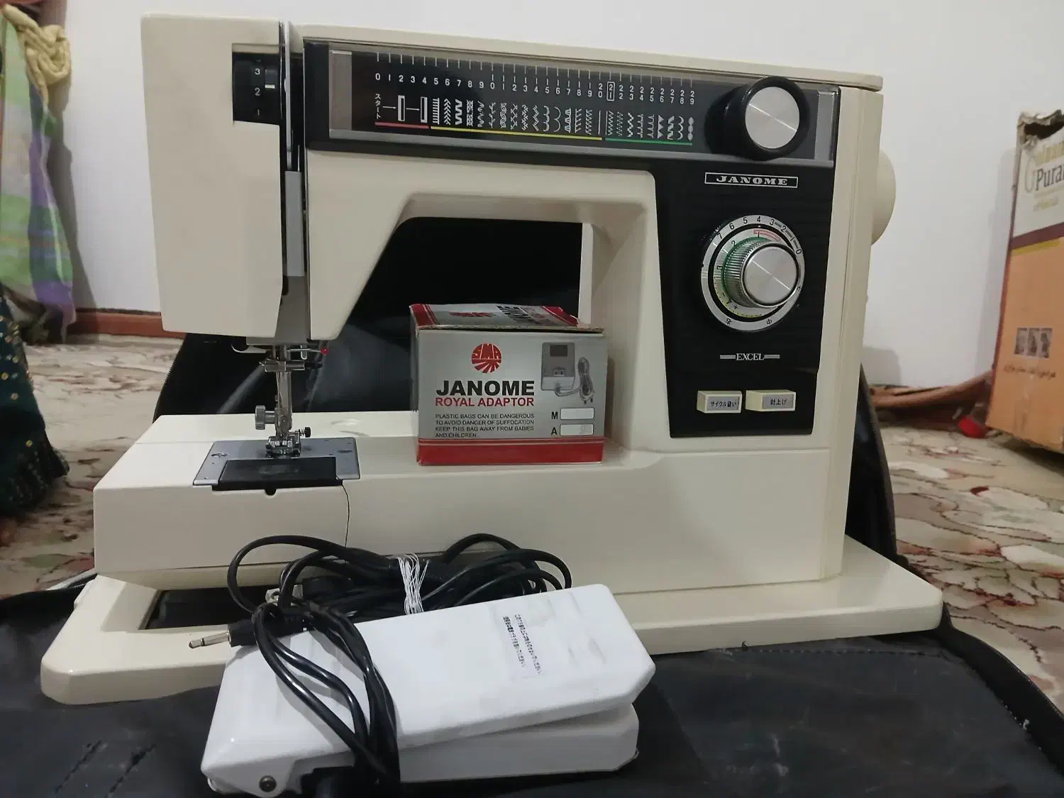 چرخ خیاطی ژانومه ۸۱۷|چرخ خیاطی و ریسندگی|تربت جام, شاهد|دیوار