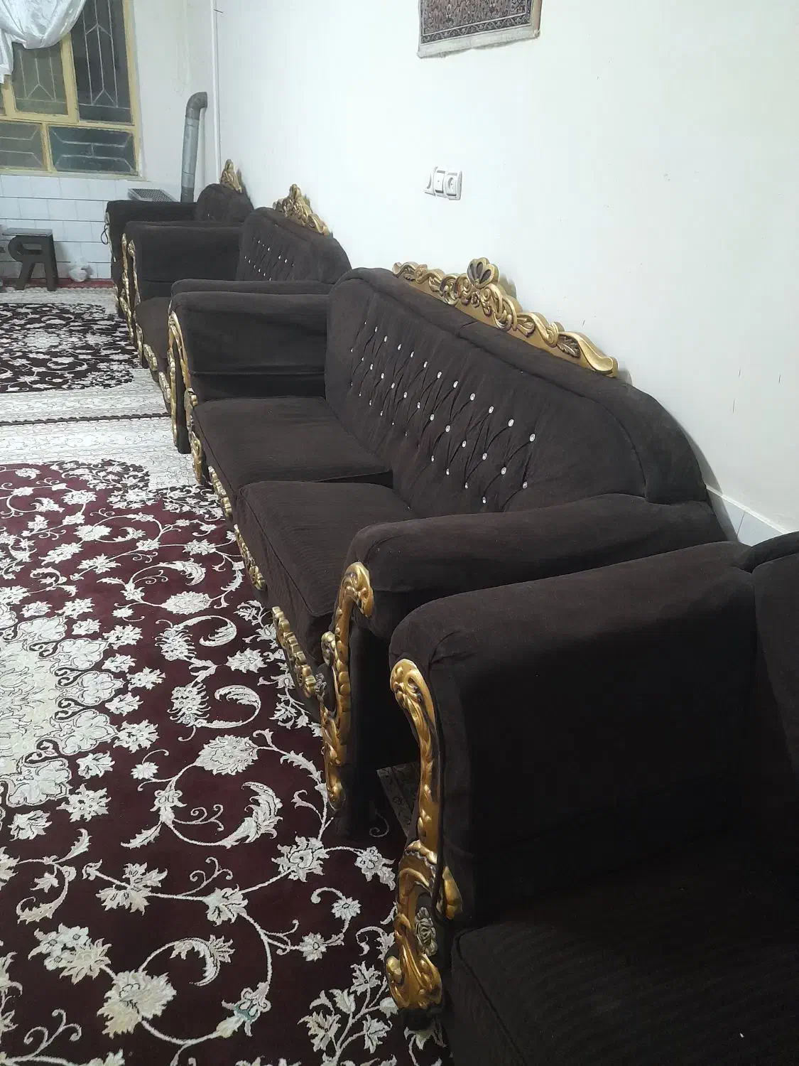 مبل۷نفره|مبلمان خانگی و میز عسلی|تربتحیدریه, پائین ولایت|دیوار