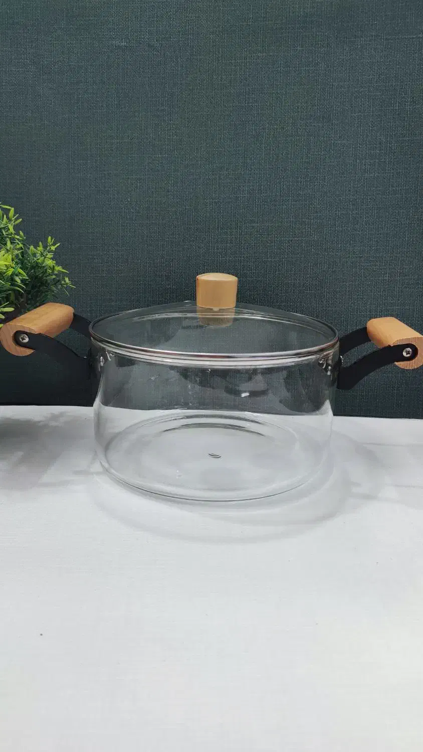 قابلمه کریستال شعله مستقیم در دو طرح و سایز|ظروف پخت‌وپز|اردکان, |دیوار