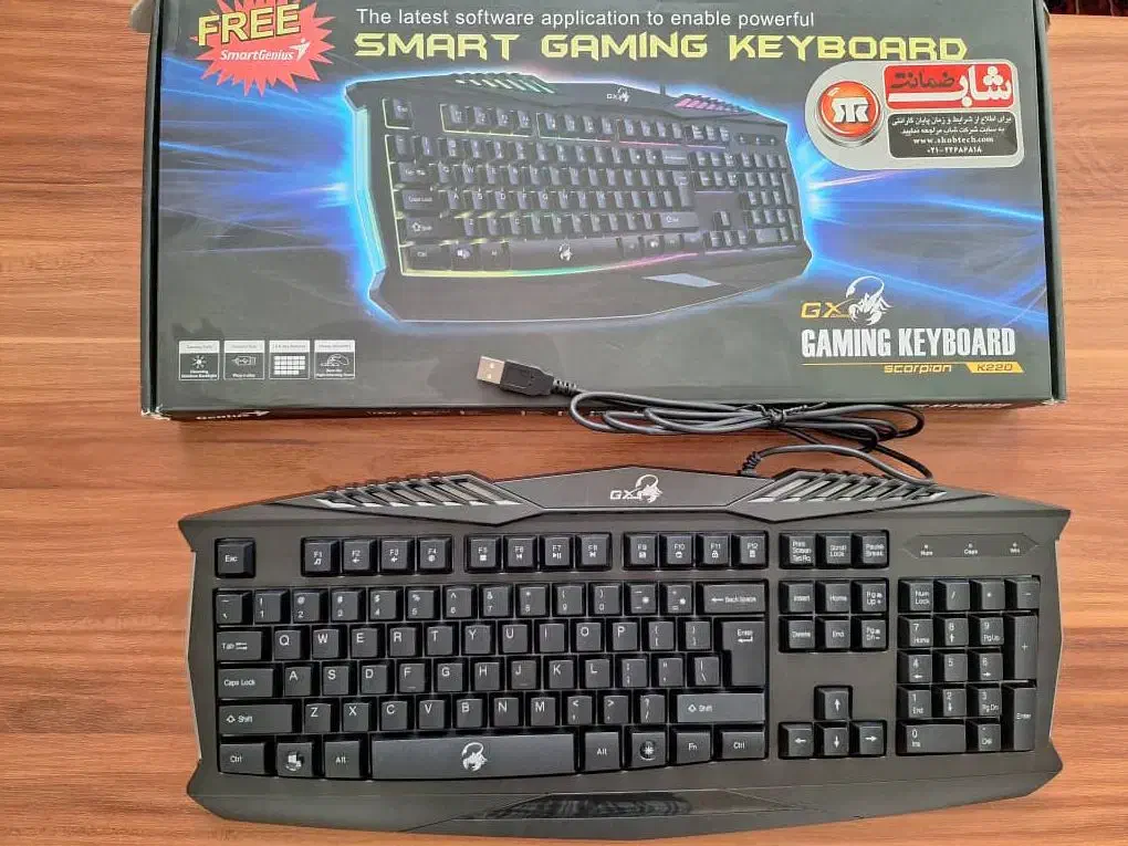 کیبورد گیمینگ GX K220|قطعات و لوازم جانبی رایانه|مرند, |دیوار