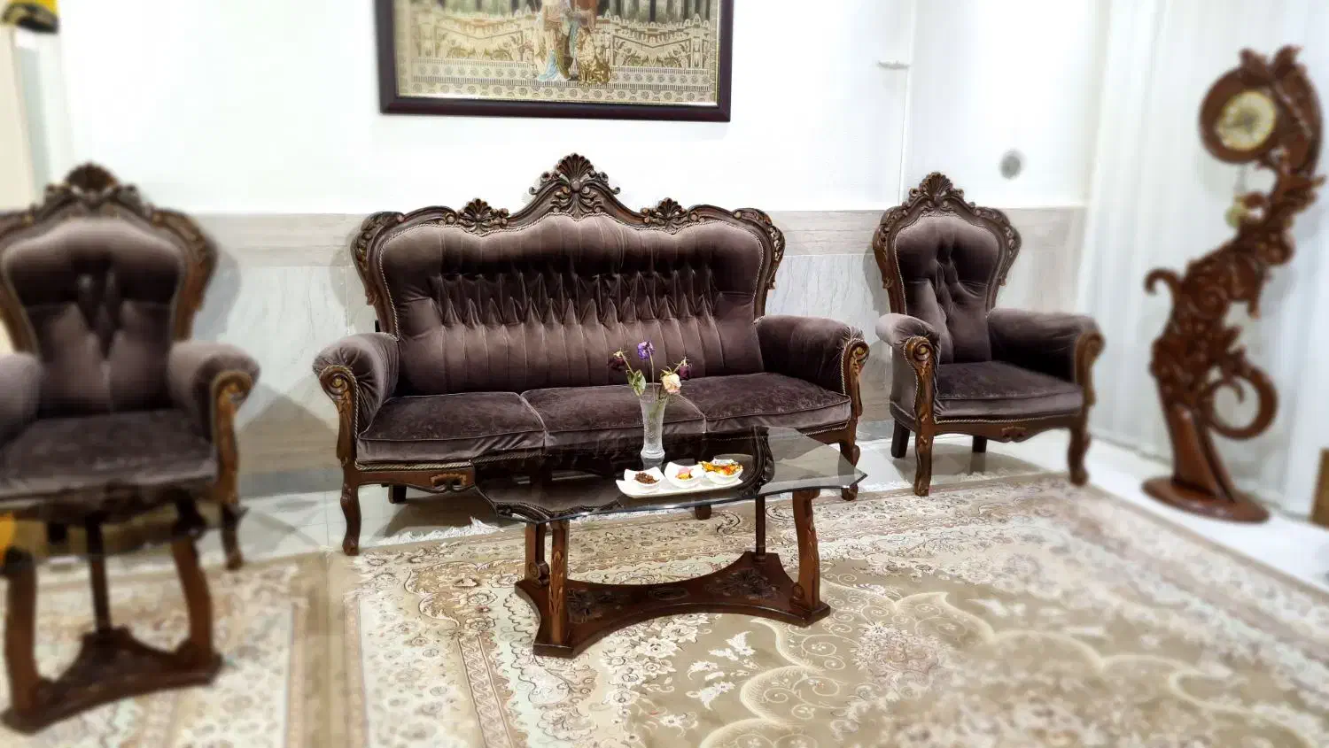 مبل چوبی|مبلمان خانگی و میز عسلی|شاهینشهر, گزبرخوار|دیوار