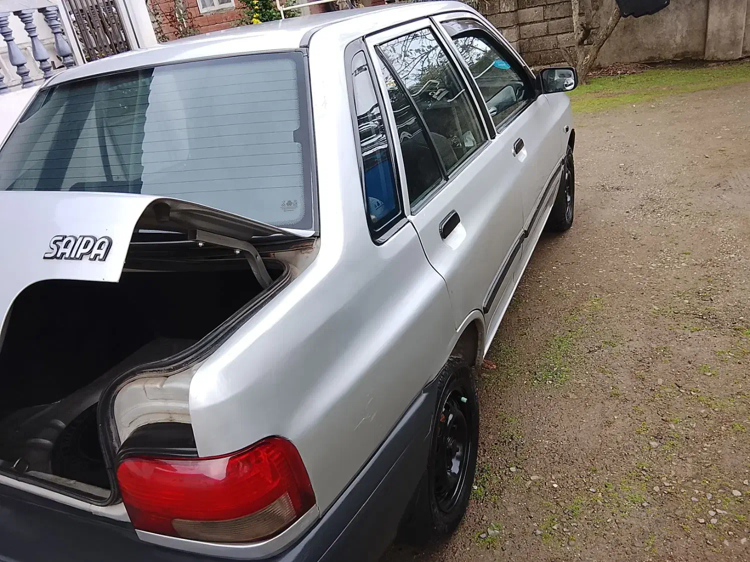 پراید۸۸ بدون آفتاب سوختگی/بدون ترک و جوش شاسی|خودرو سواری و وانت|چوبر, |دیوار