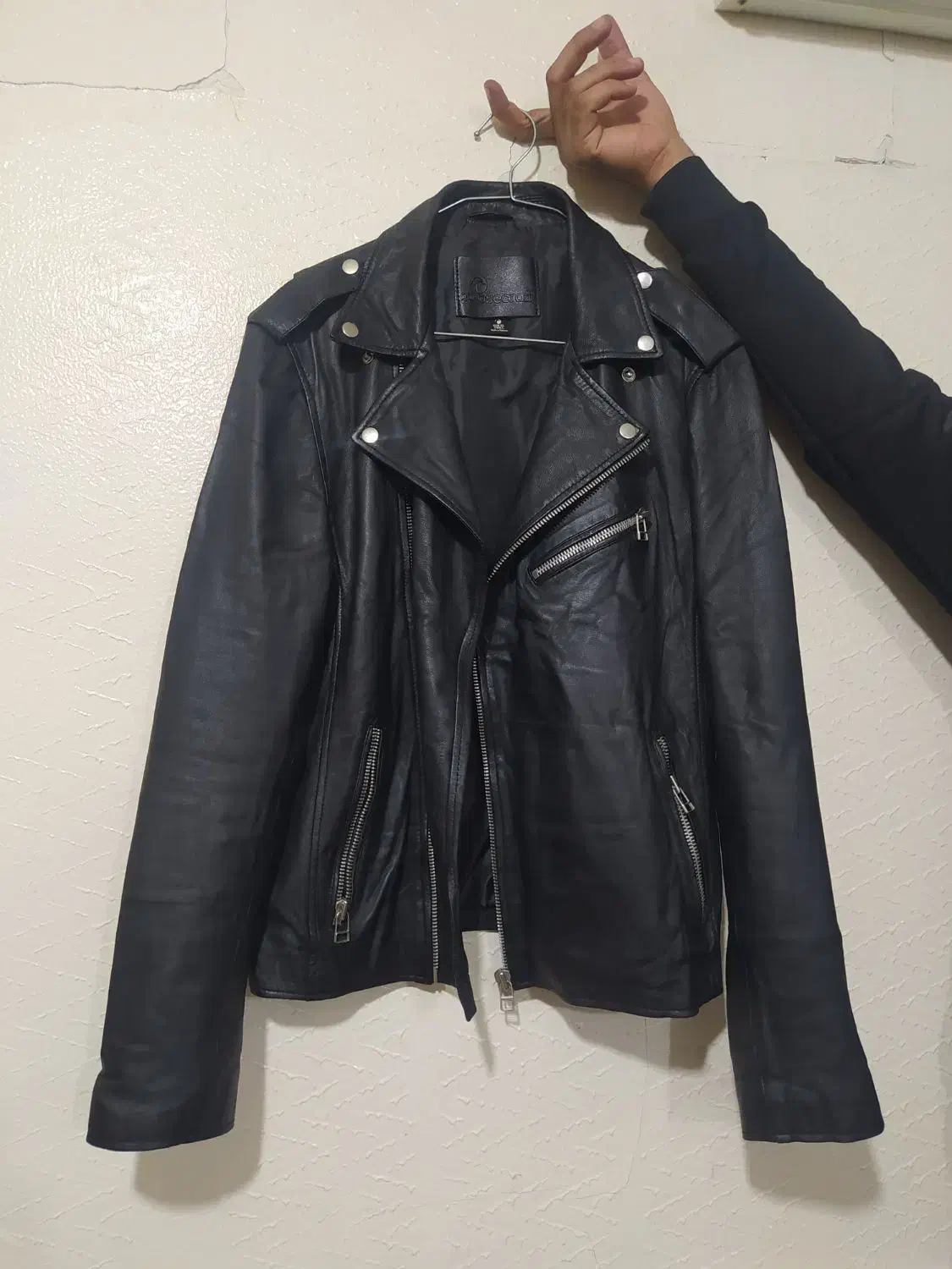 کاپشن چرم اصل گوسفندی برند goosecraft|لباس|شاهینشهر, شهرک گلدیس|دیوار