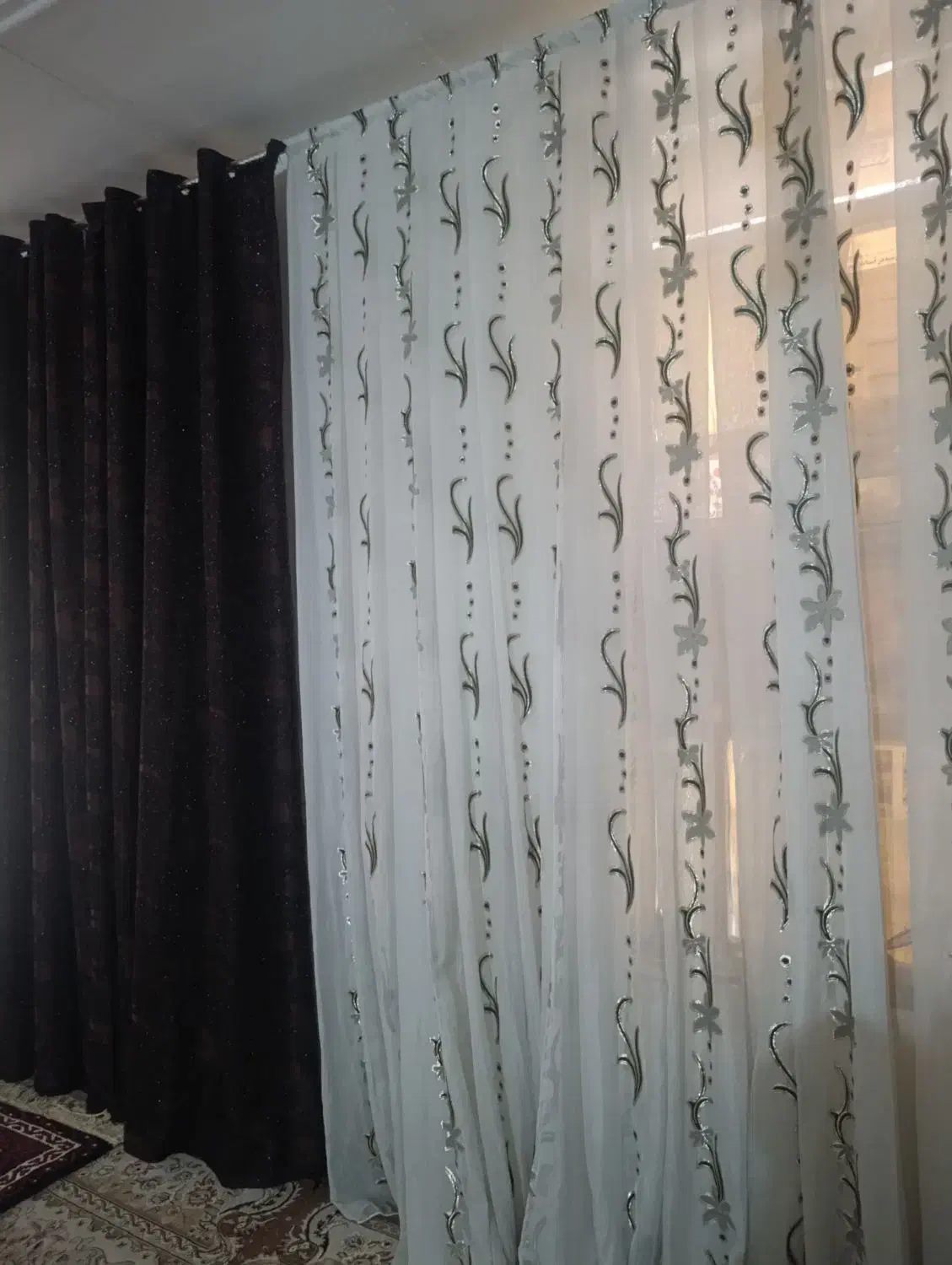 پرده|پرده، رانر، رومیزی|ایذه, |دیوار