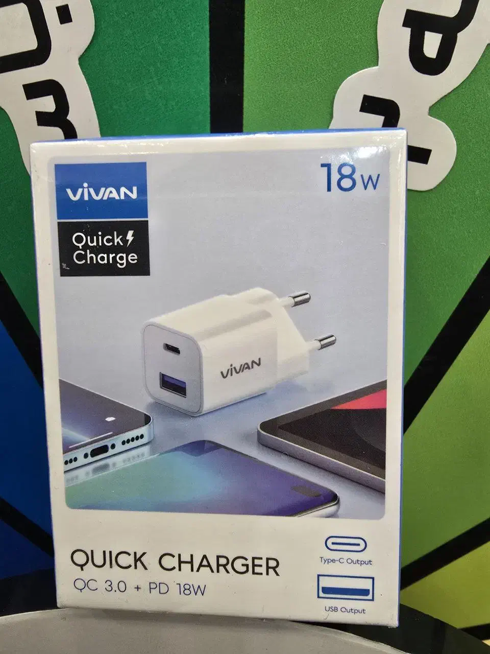 شارژر اورجینال ۱۸وات دوپورت برند ویوان|لوازم جانبی موبایل و تبلت|قم, حمام تالار|دیوار