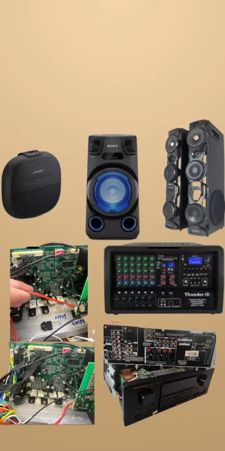 تعمیرات انواع اسپیکر|سیستم صوتی خانگی|لاهیجان, امیرشهید|دیوار