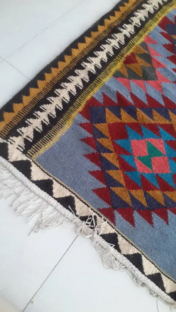 گلیم دستباف طرح گپ|فرش|یزد, |دیوار