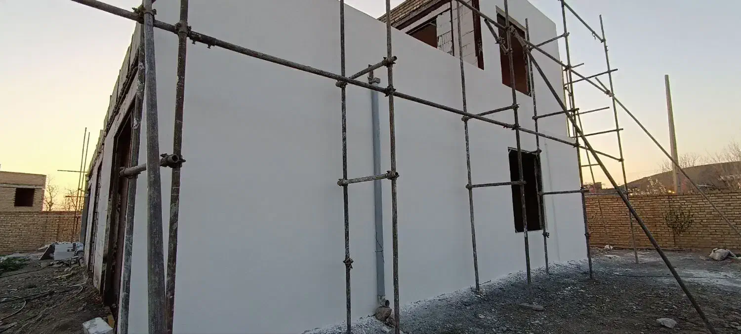 سیمان سیاه وسفید ونمای گرانولیت|خدمات پیشه و مهارت|نیشابور, مازول|دیوار