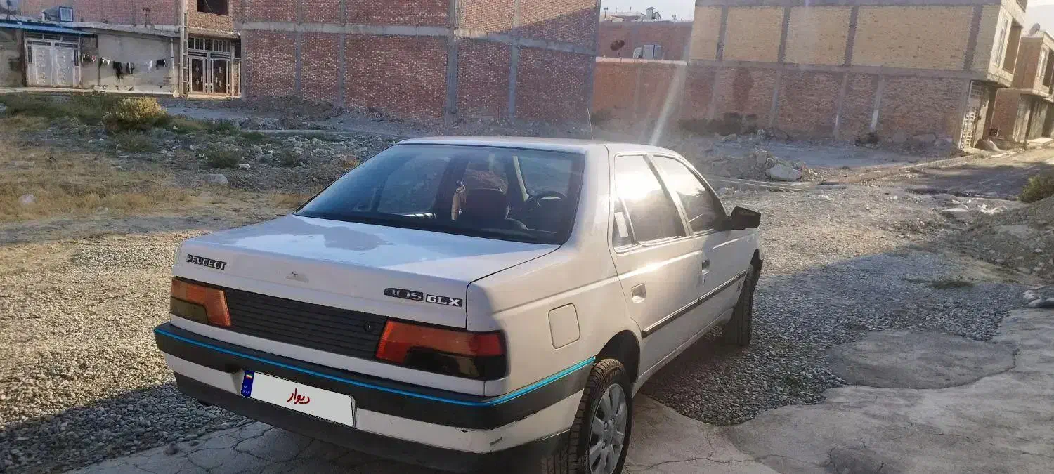 پژو آردی آی سفید صدفی|خودرو سواری و وانت|پیرانشهر, |دیوار