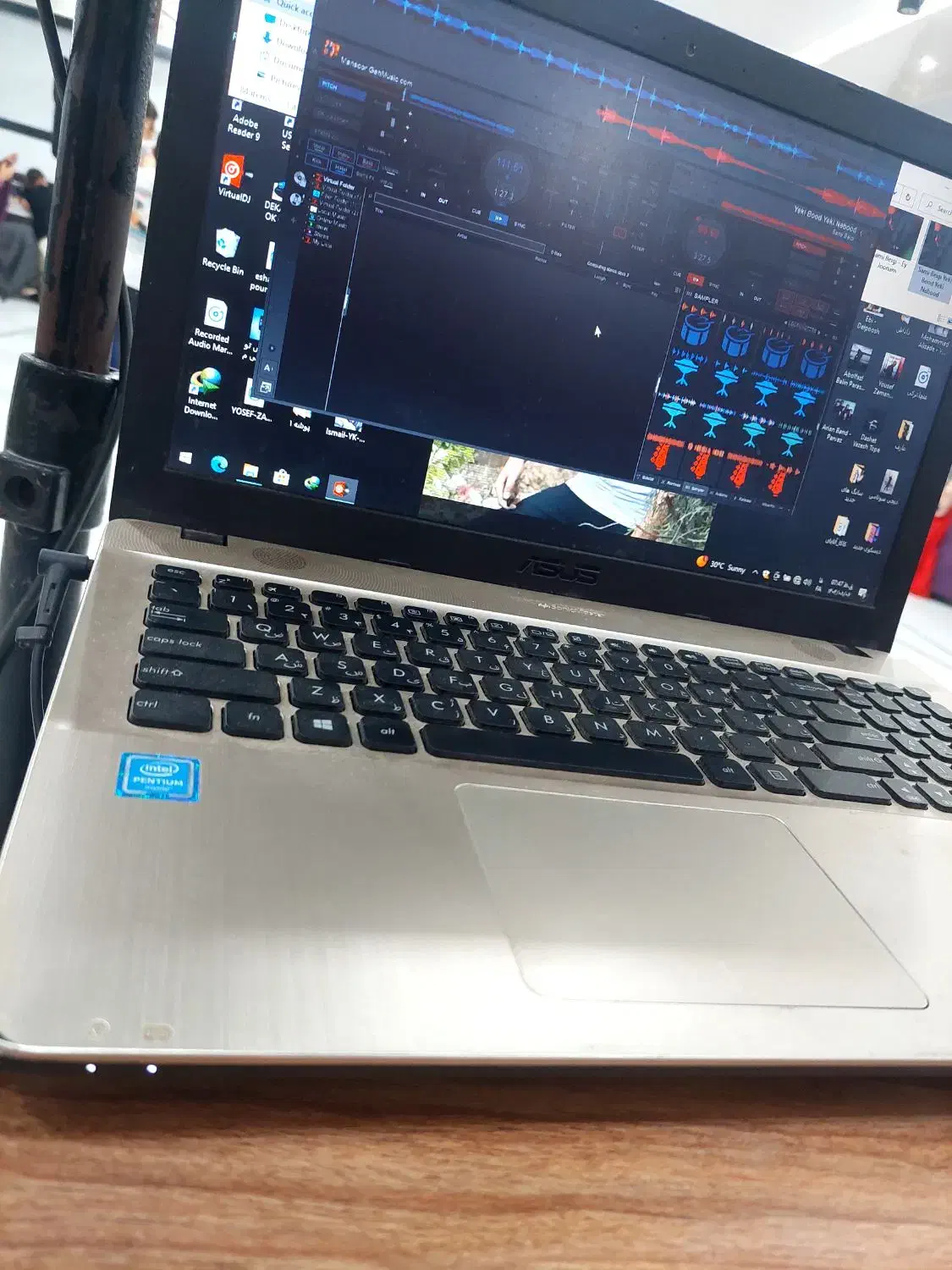 لب تاب ایسوز خیلی عالی کارایش|رایانه همراه|گنبد کاووس, |دیوار